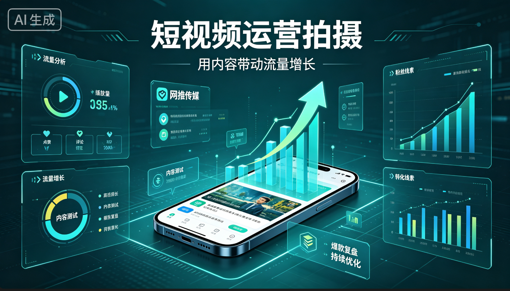 短视频运营服务案例场景